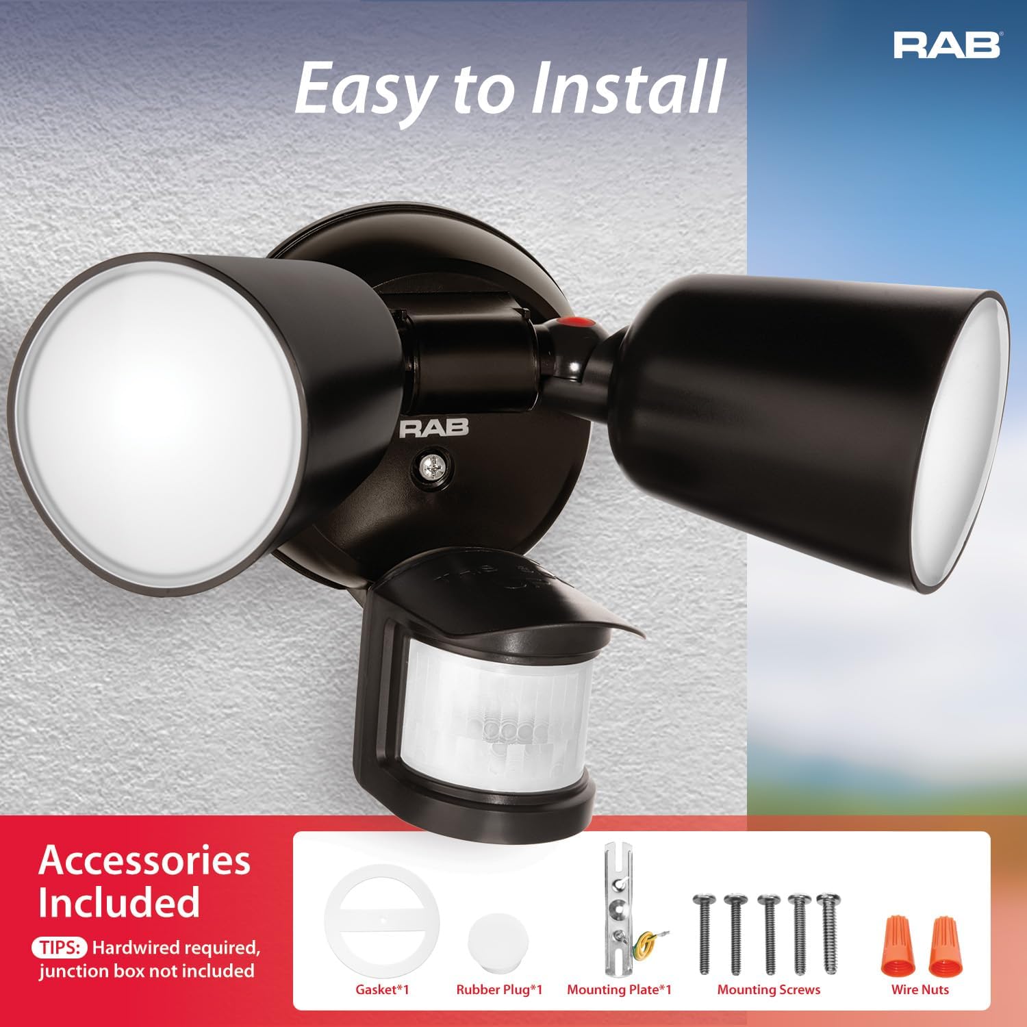 Motion Sensor Outdoor Lights
