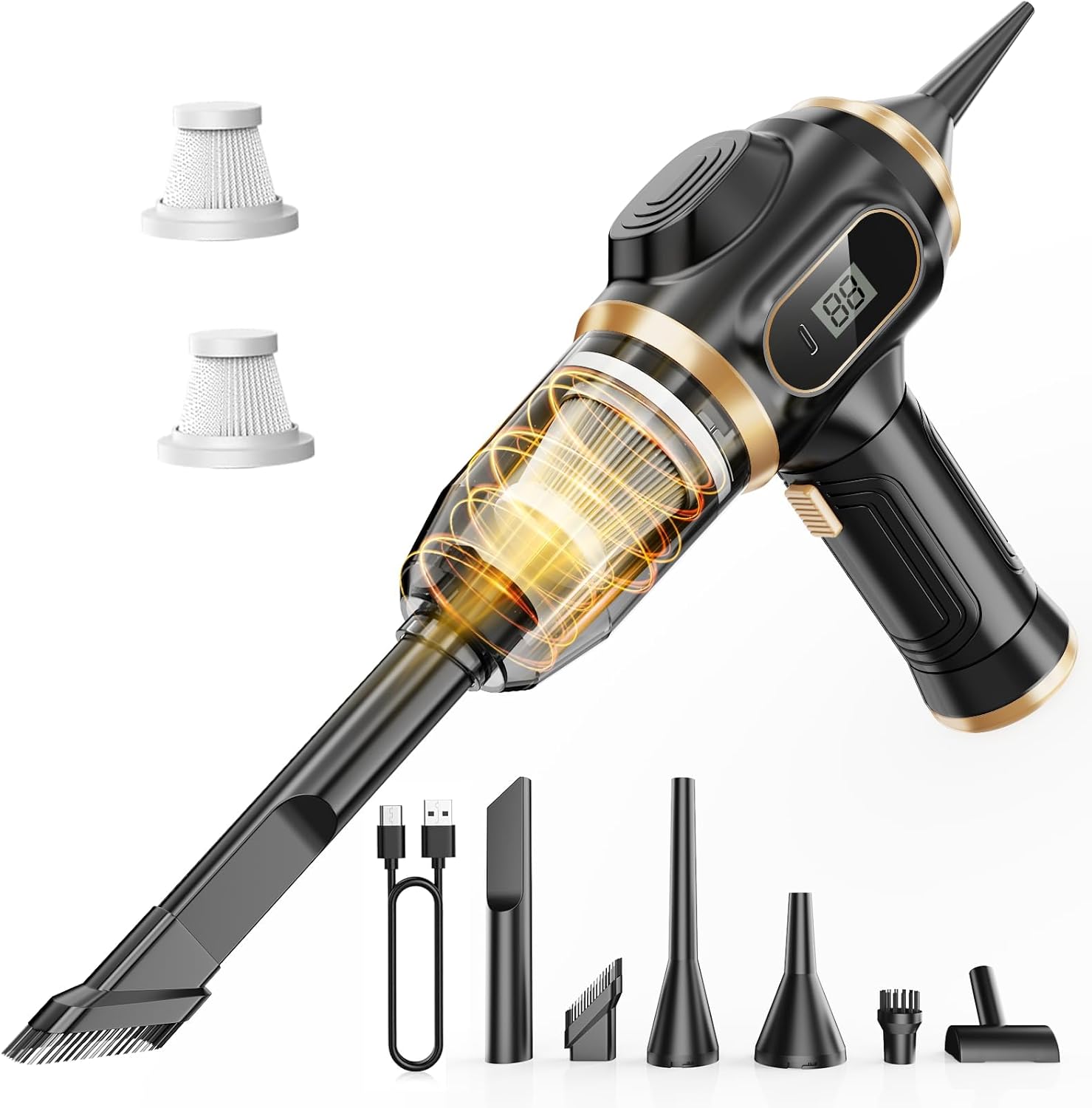 Portable Cordless Car Vacuum Cleaner