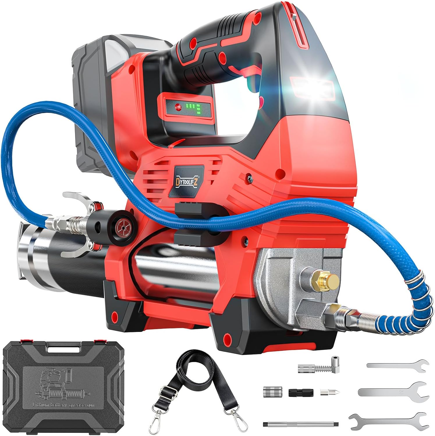 Pro 2-in-1 Cordless Grease Gun