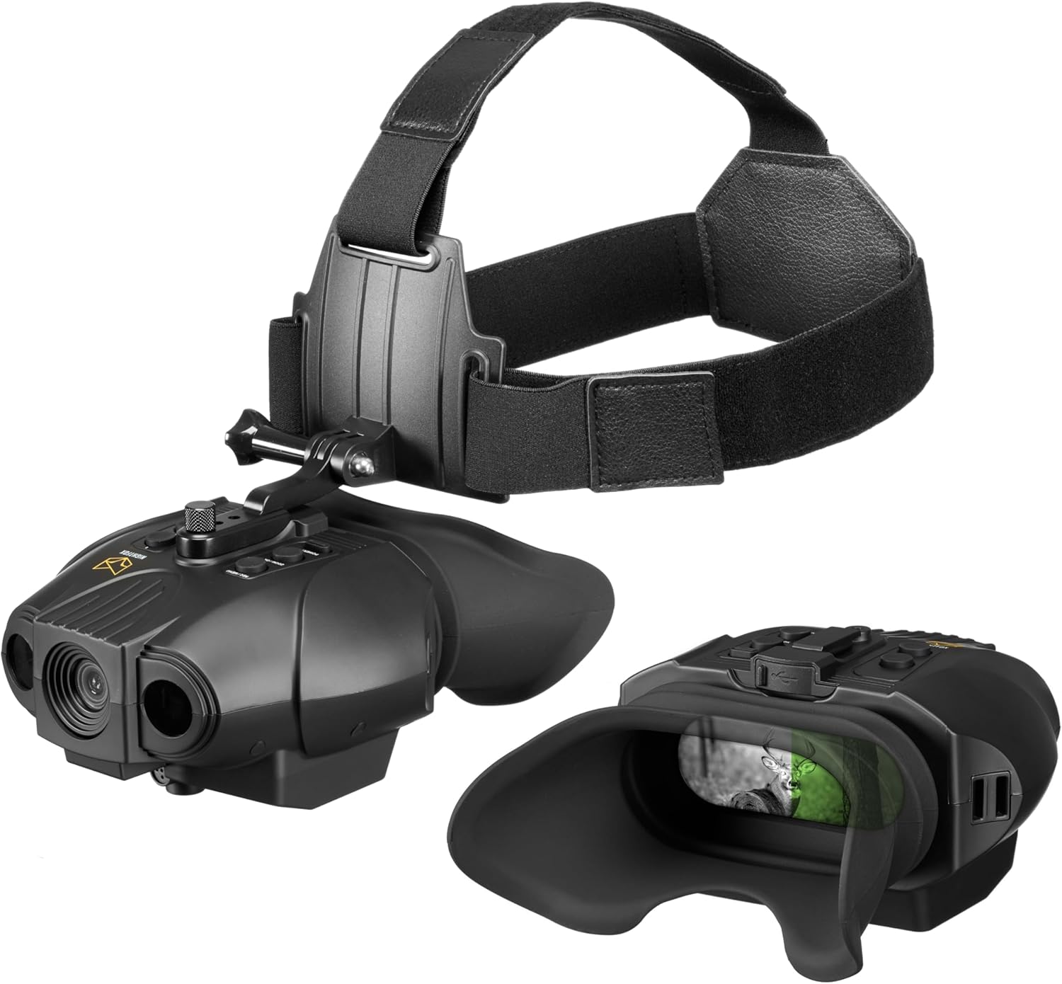 Professional Grade 4K Tactical Head-Mounted Digital Night Vision Goggles