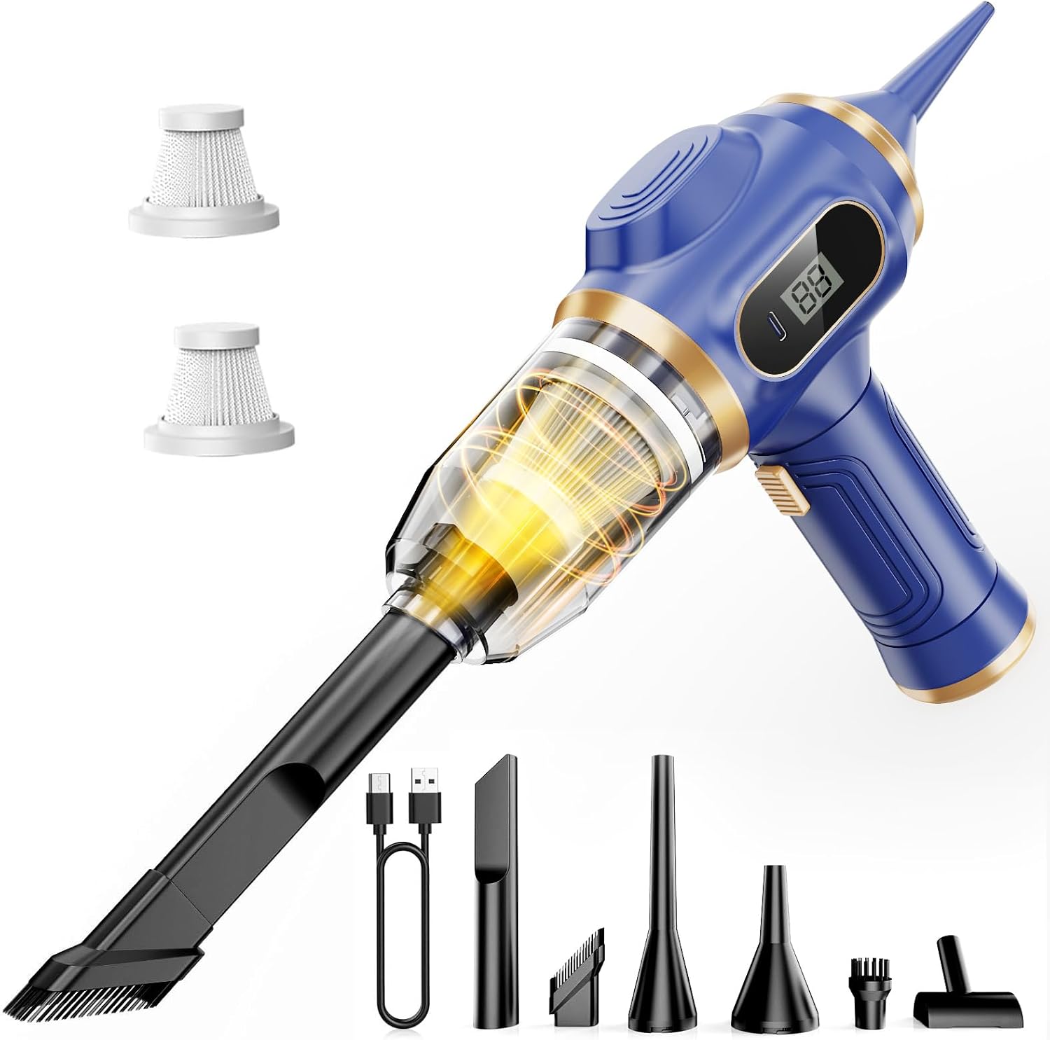 Portable Cordless Car Vacuum Cleaner