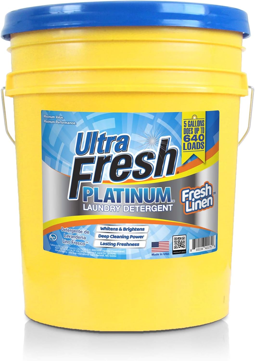 5 Gal, Up to 640 Loads Laundry Detergent