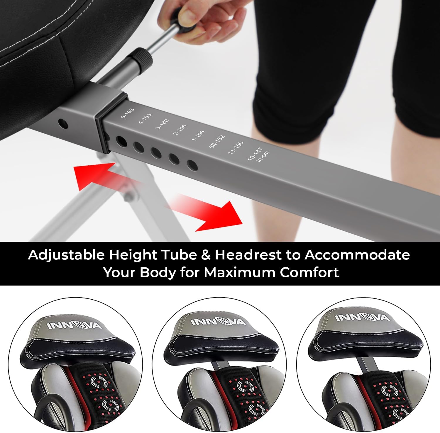 Advanced Heat and Massage Inversion Table