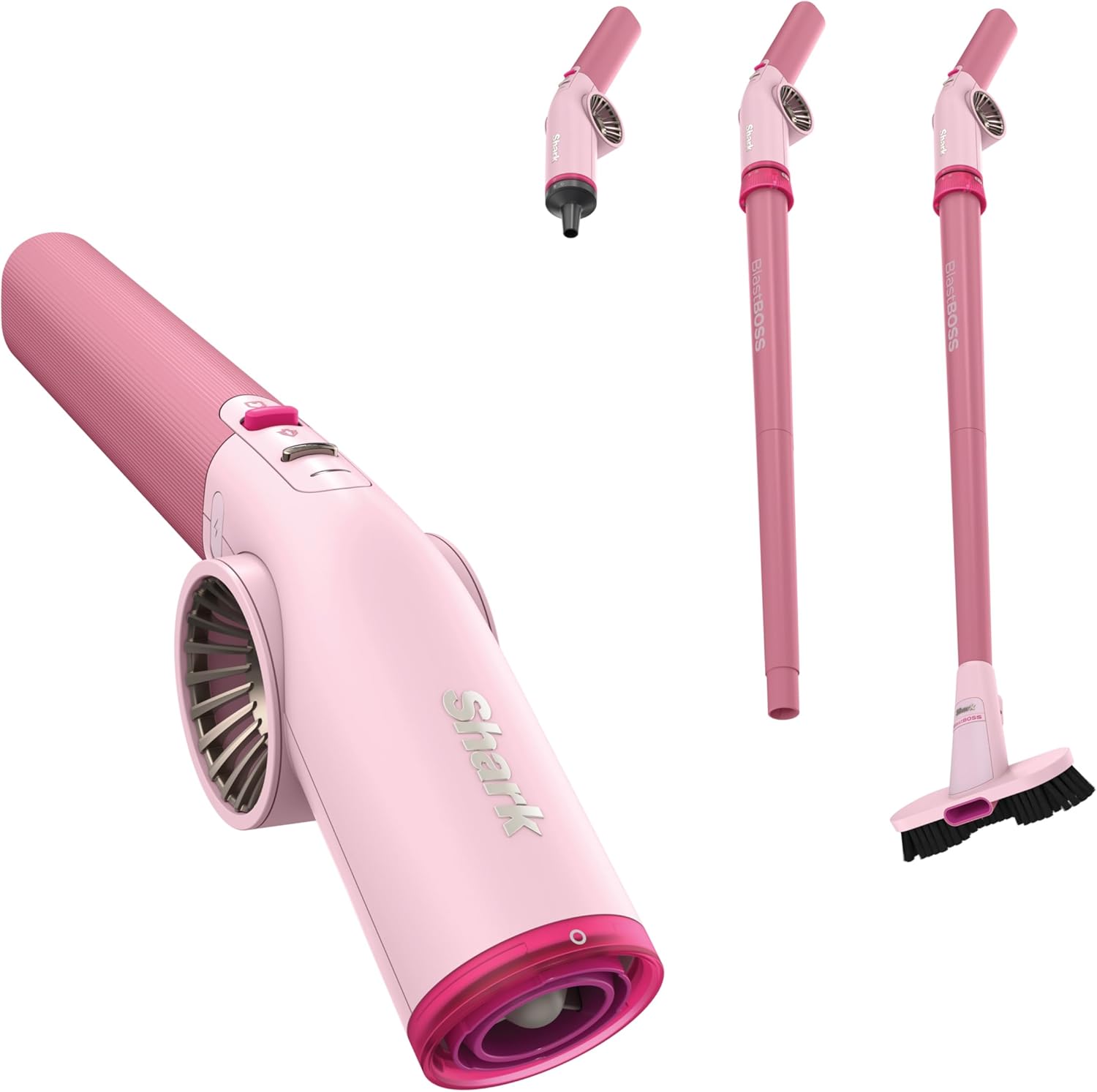 All-in-One Air Blasting System With BlastBroom, Precision Nozzle, Extension Wand