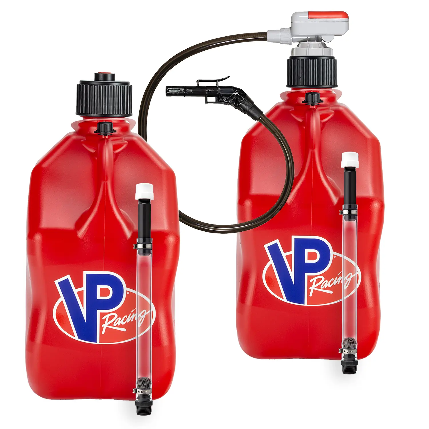 2 PACK 5.5 Gallon Plastic Utility Jug – Heavy-Duty, Leak-Proof with Quick-Flow Spout for Automotive & Motorsport Use