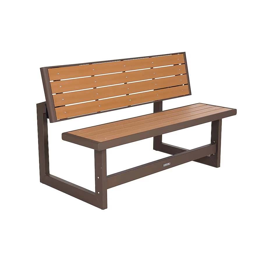 Convertible outdoor bench, perfect for gardens, patios, or porches