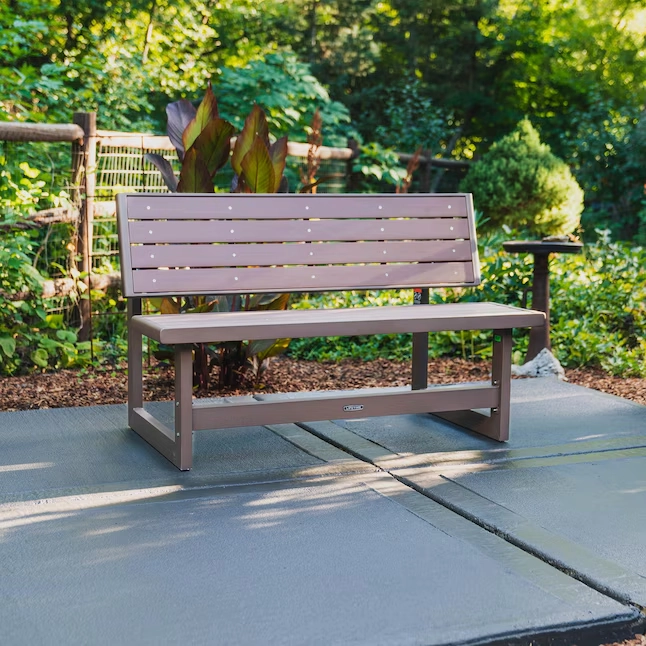 Convertible outdoor bench, perfect for gardens, patios, or porches
