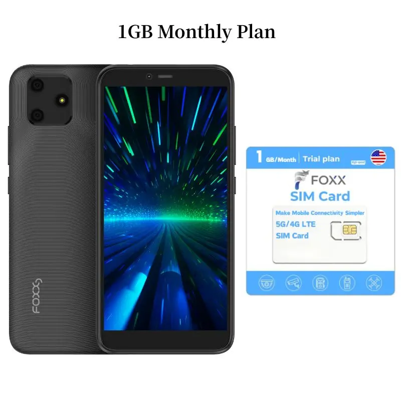 Unlock Smartphone – 5.5-inch Screen, 2GB RAM + 16GB Storage, 2MP + 5MP Cameras, 2000mAh Battery, Android 13 – Travel, Home, Daily Fun, Quick Calls & Messaging