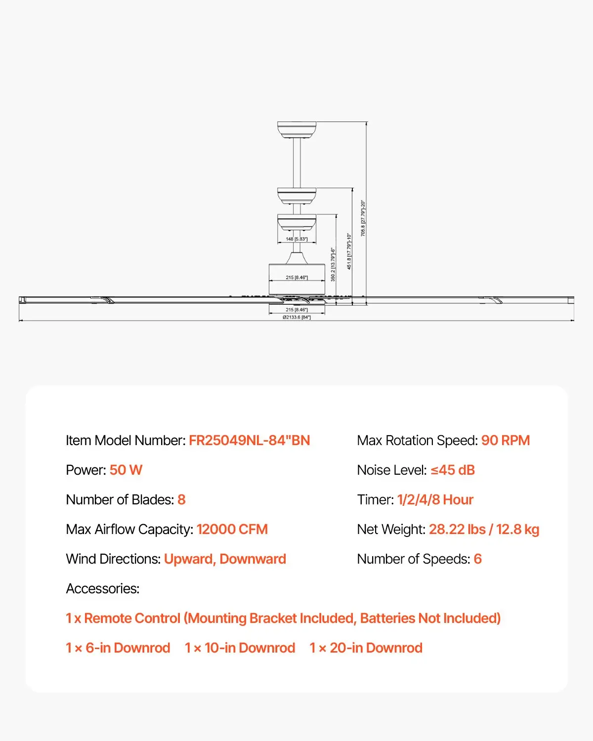Low Profile Flush Mount Ceiling Fan