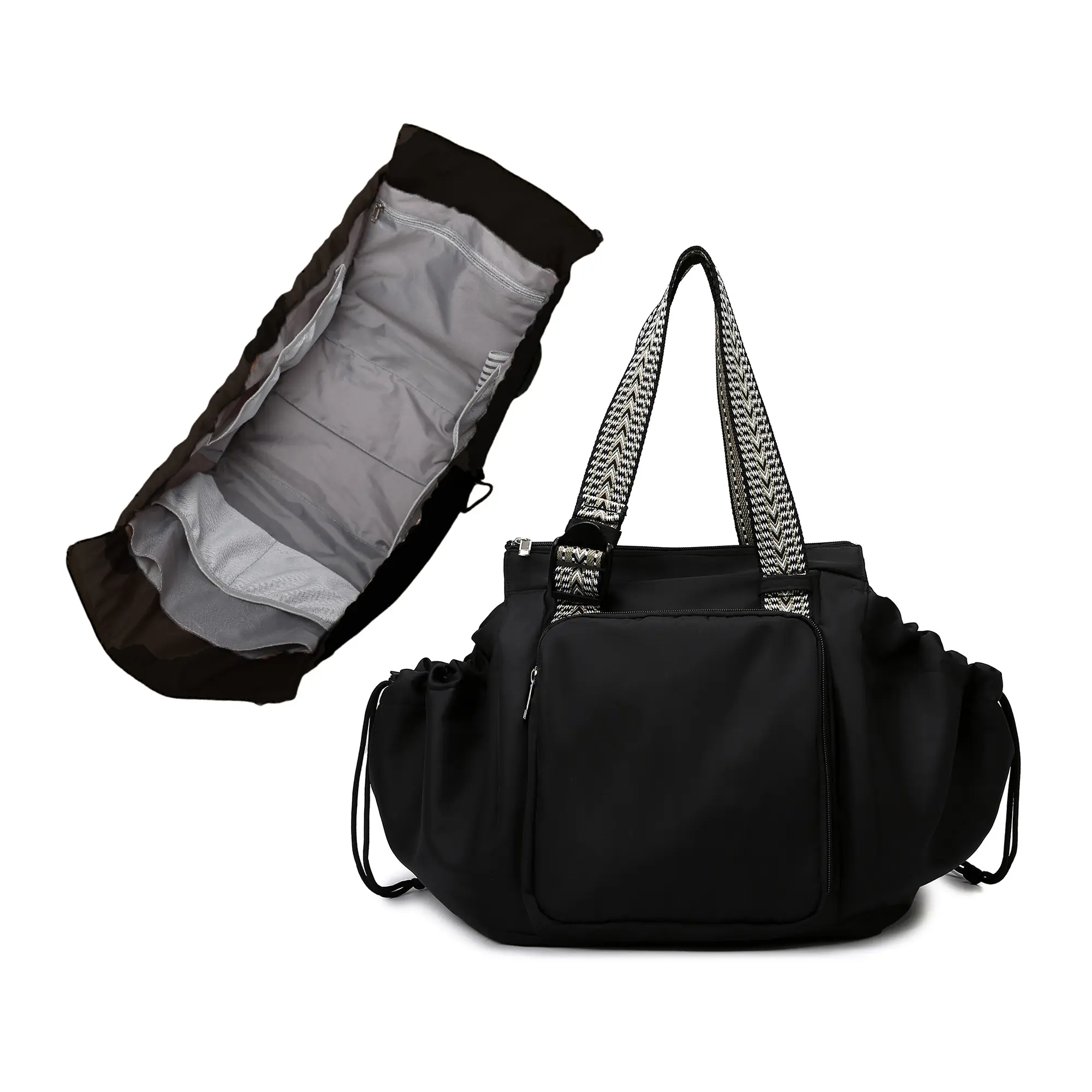 Large Expandable Tote Bag – Multi-Pocket Water-Resistant Carryall for Work, Travel, Nursing & Everyday Use