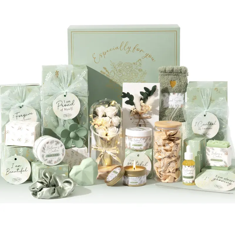 mothersdaygift for Women – Birthday Gift Basket for Teen Girls,  Fun Empowering Challenge Tasks, Perfect Self-Care Spa Set for Mom, Wife, Daughter, Niece, or Sister
