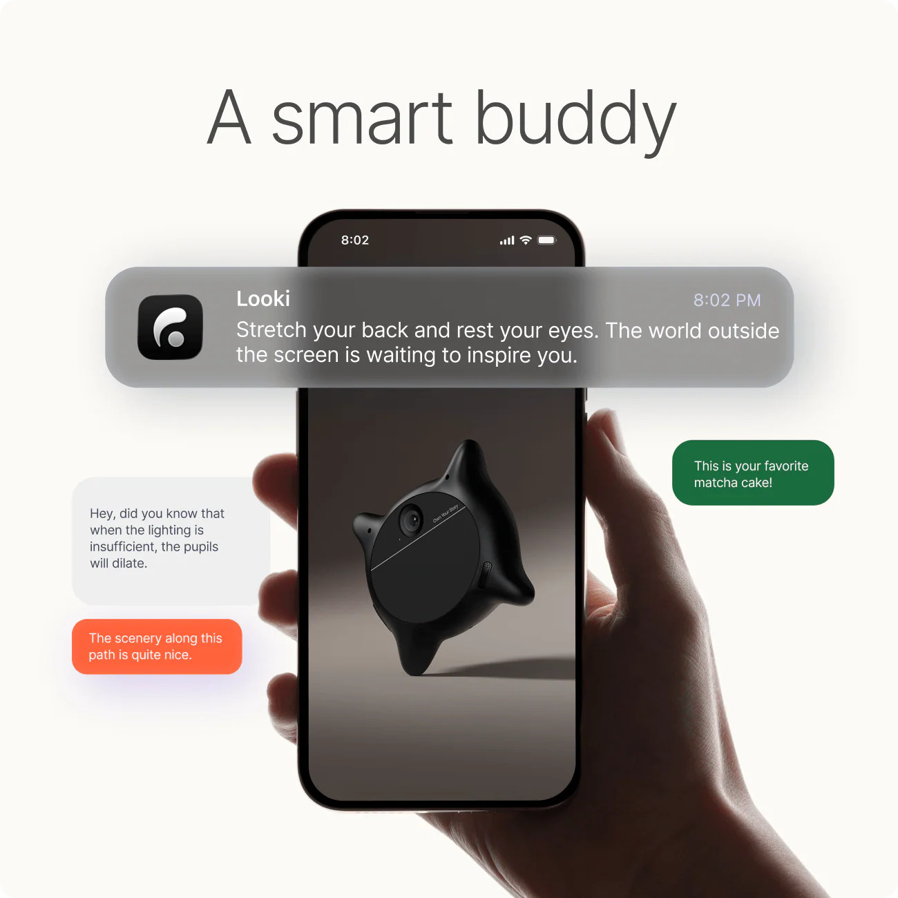 A personal AI wearable that sees the world on your side