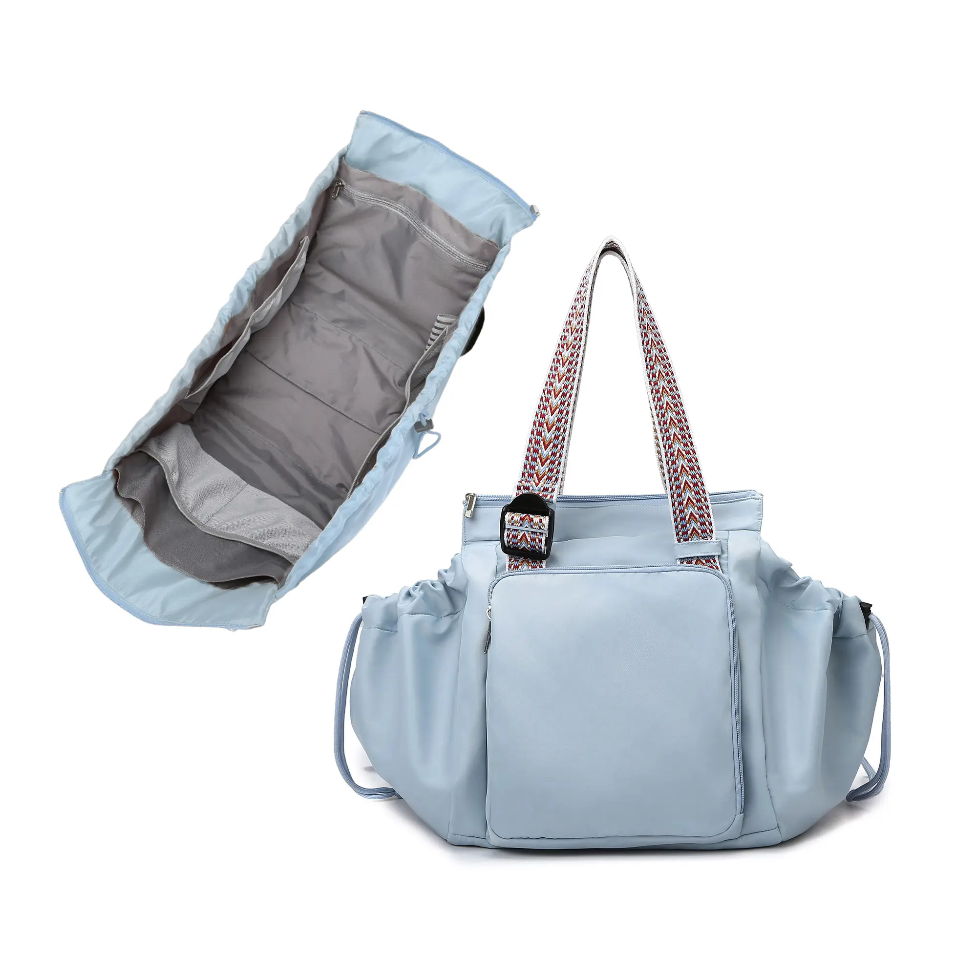 Large Expandable Tote Bag – Multi-Pocket Water-Resistant Carryall for Work, Travel, Nursing & Everyday Use