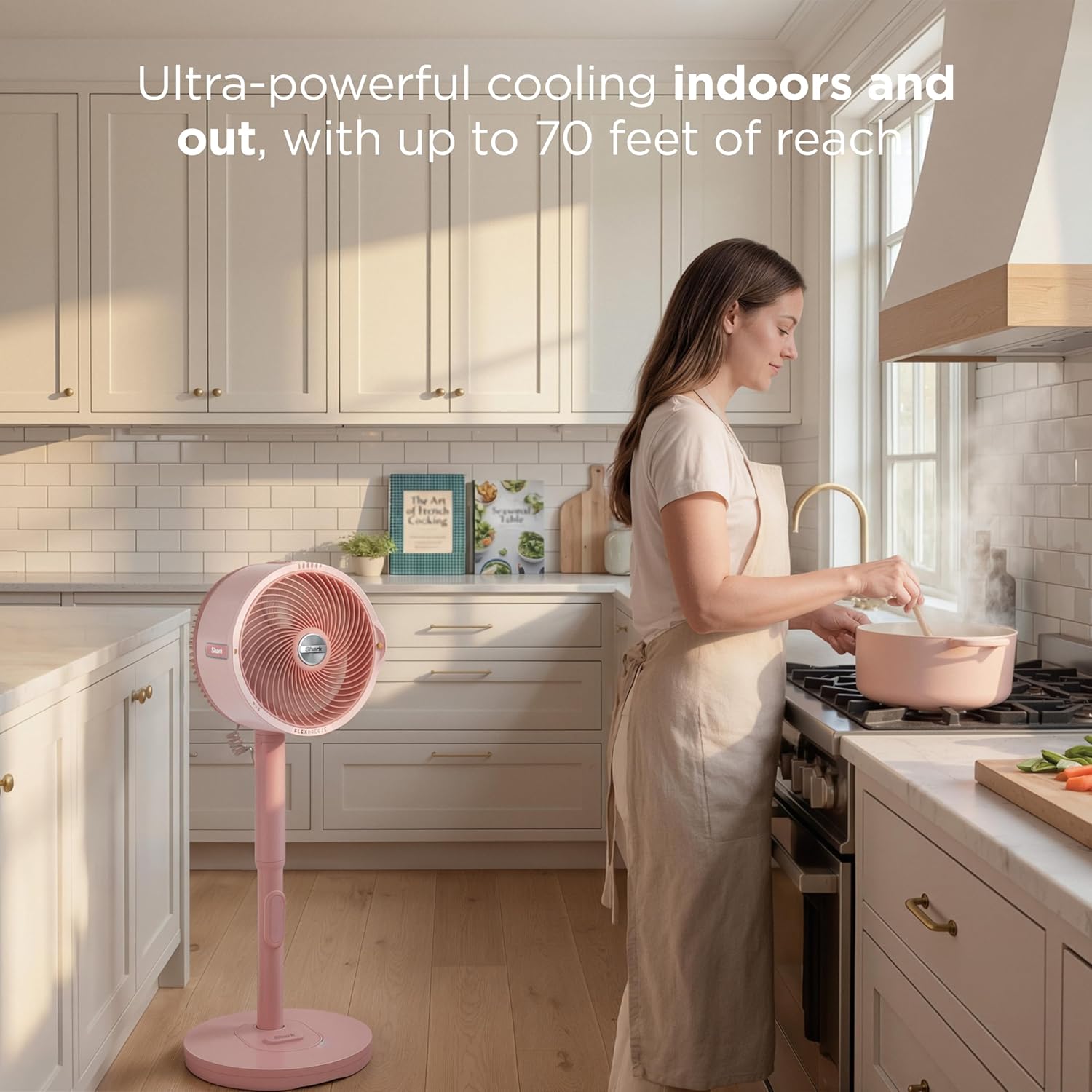 Mist Fan — Indoor & Outdoor, Integrated Misting, Pedestal to Tabletop, Corded or Cordless, Up to 24-Hr Battery, Oscillating