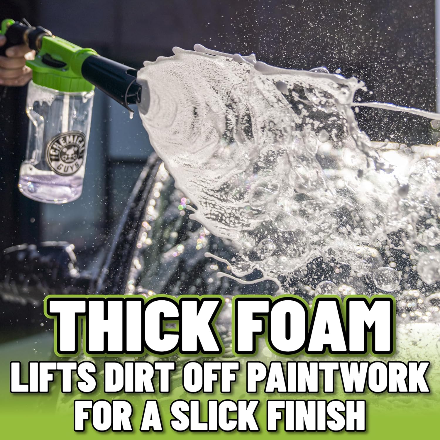 Foam Blaster 6 - Foam Cannon Garden Hose Attachment, Easy to Use, Sprays Thick Suds for Safe Washing Trucks, SUVs, Motorcycles, RVs, and Other Vehicles
