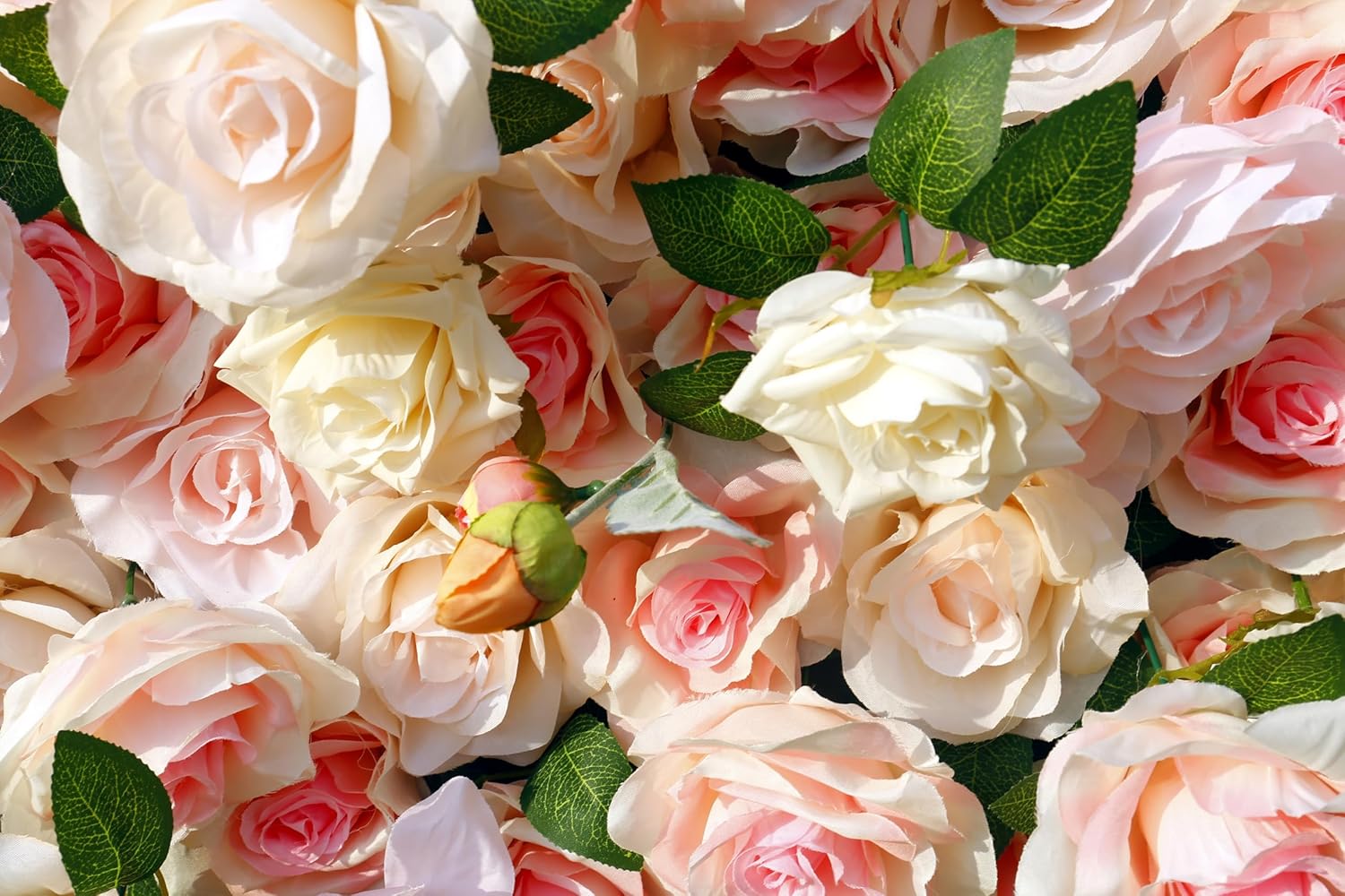 4x8 Ft Artificial Flower Wall Panels – 5D Silk Backdrop for Weddings, Baby & Bridal Showers, Photo Booth Decor