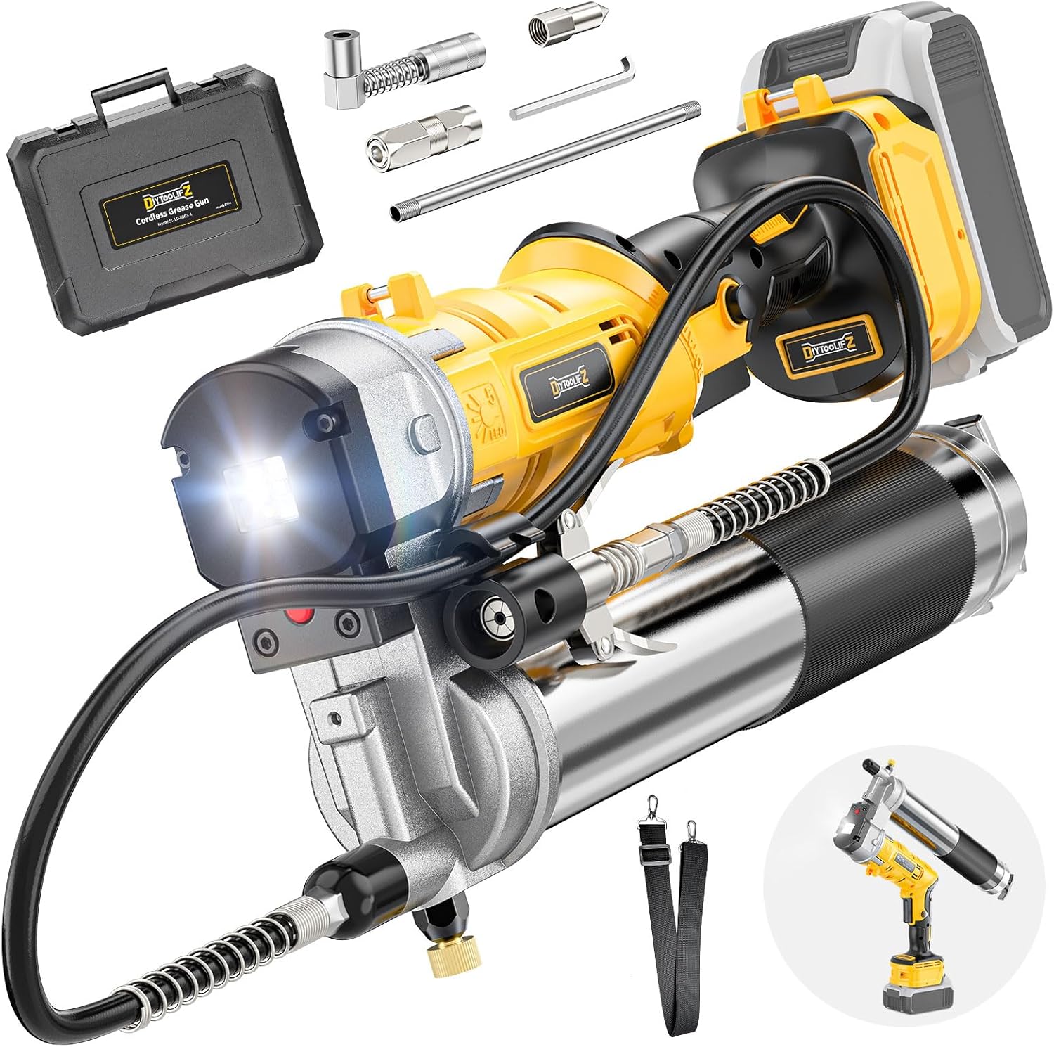 Pro 2-in-1 Cordless Grease Gun
