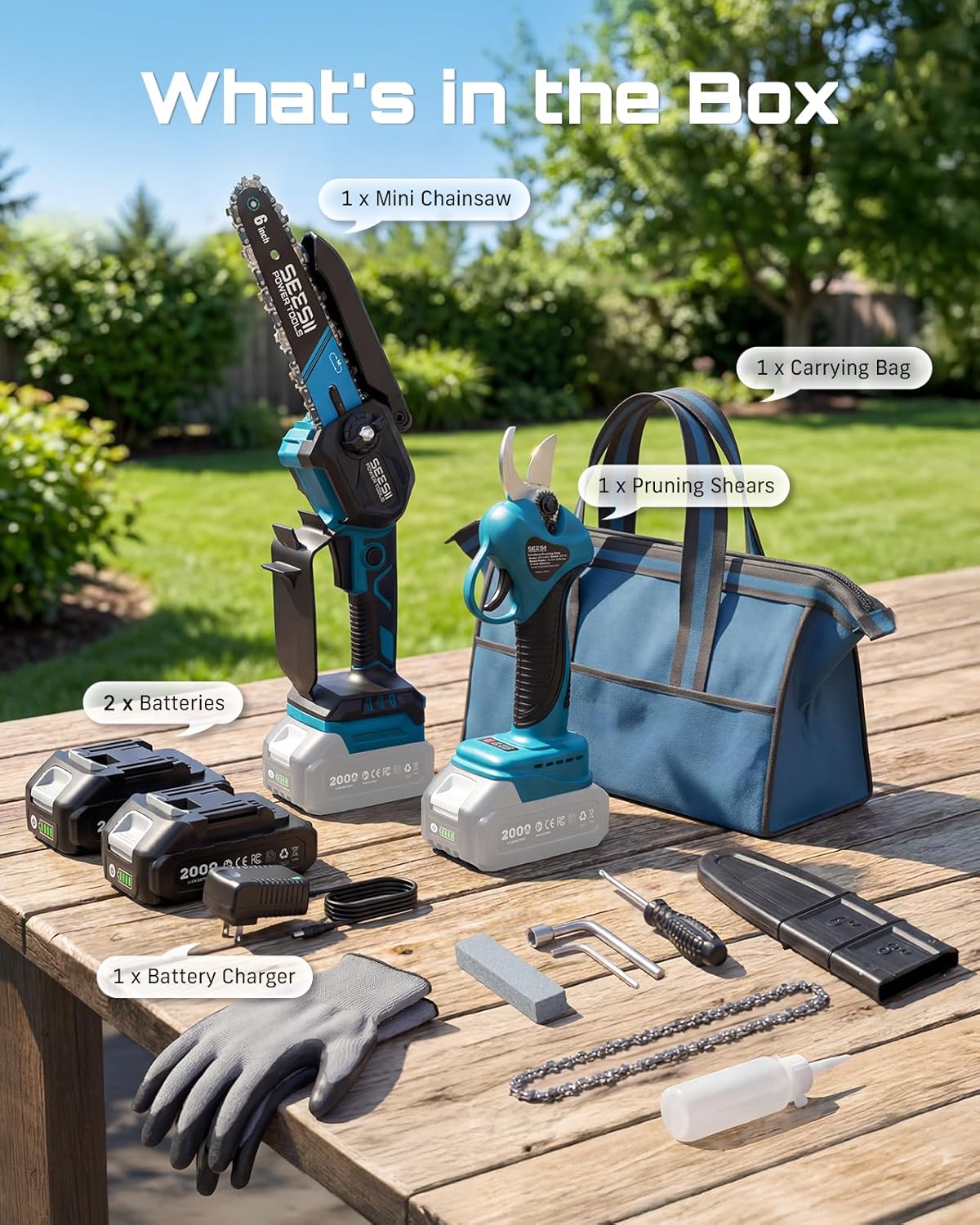 Flagship Brushless Mini Chainsaw Kit
