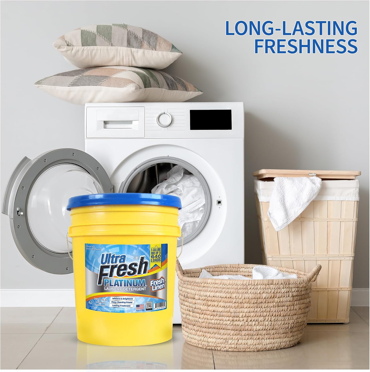5 Gal, Up to 640 Loads Laundry Detergent
