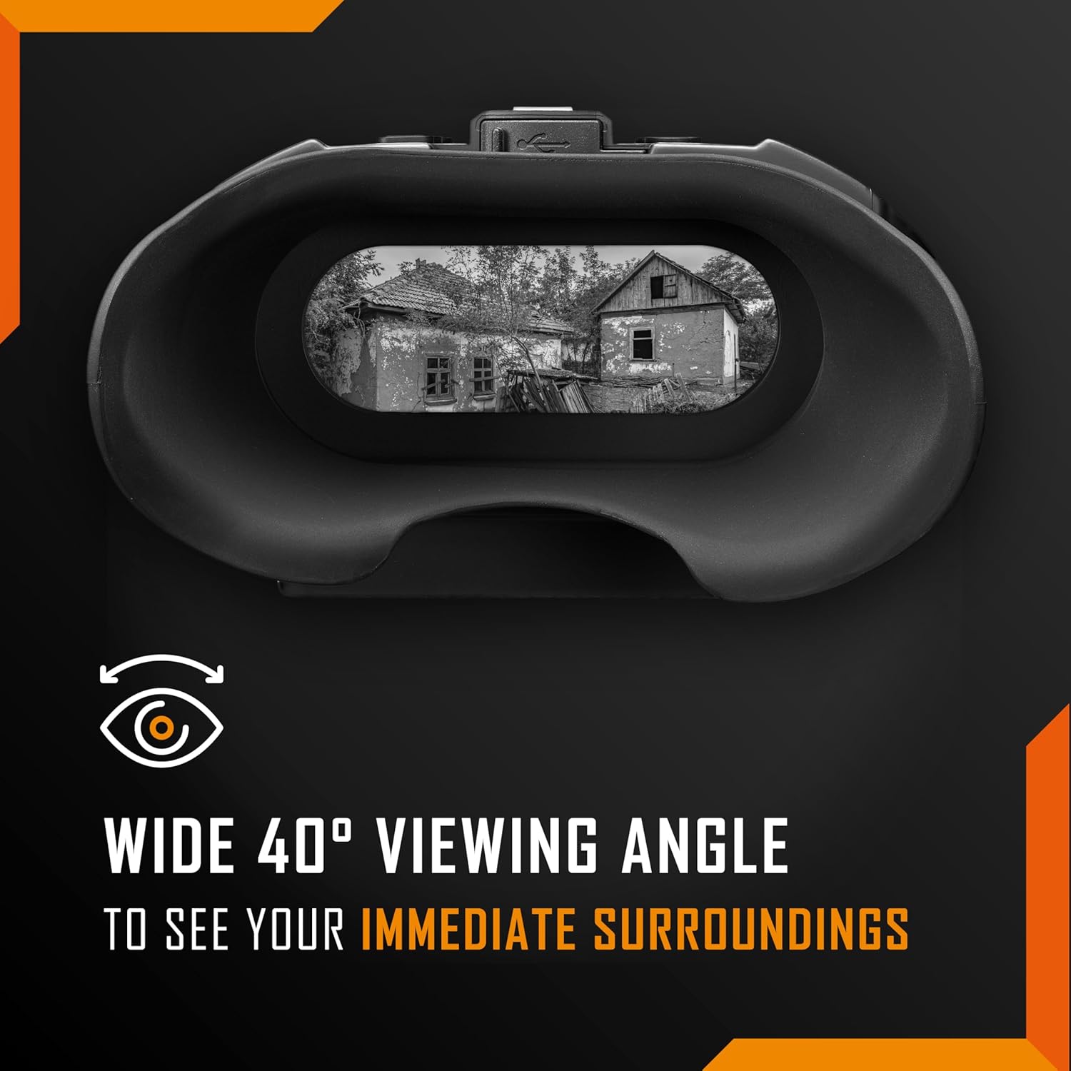 Professional Grade 4K Tactical Head-Mounted Digital Night Vision Goggles