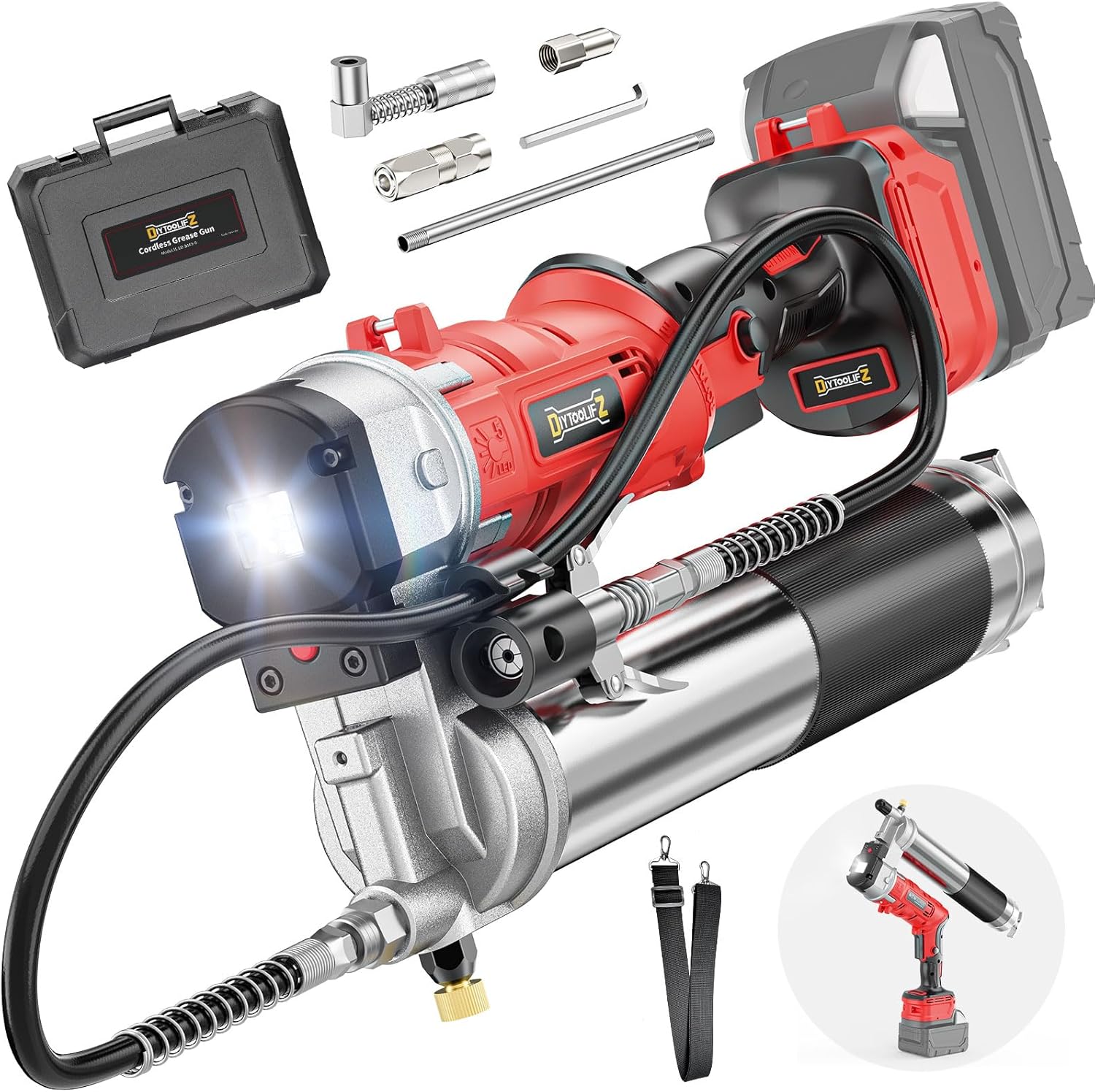 Pro 2-in-1 Cordless Grease Gun