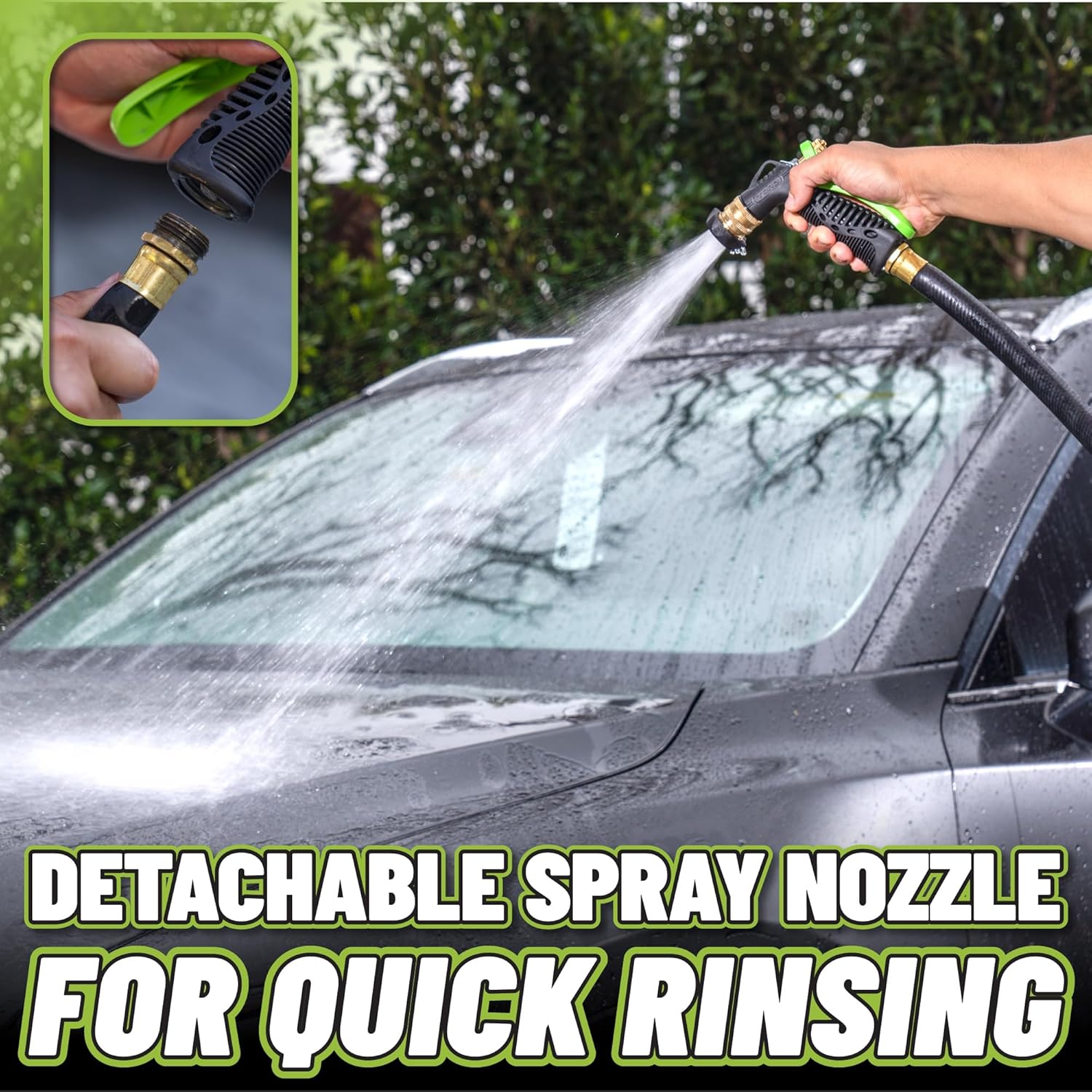 Foam Blaster 6 - Foam Cannon Garden Hose Attachment, Easy to Use, Sprays Thick Suds for Safe Washing Trucks, SUVs, Motorcycles, RVs, and Other Vehicles