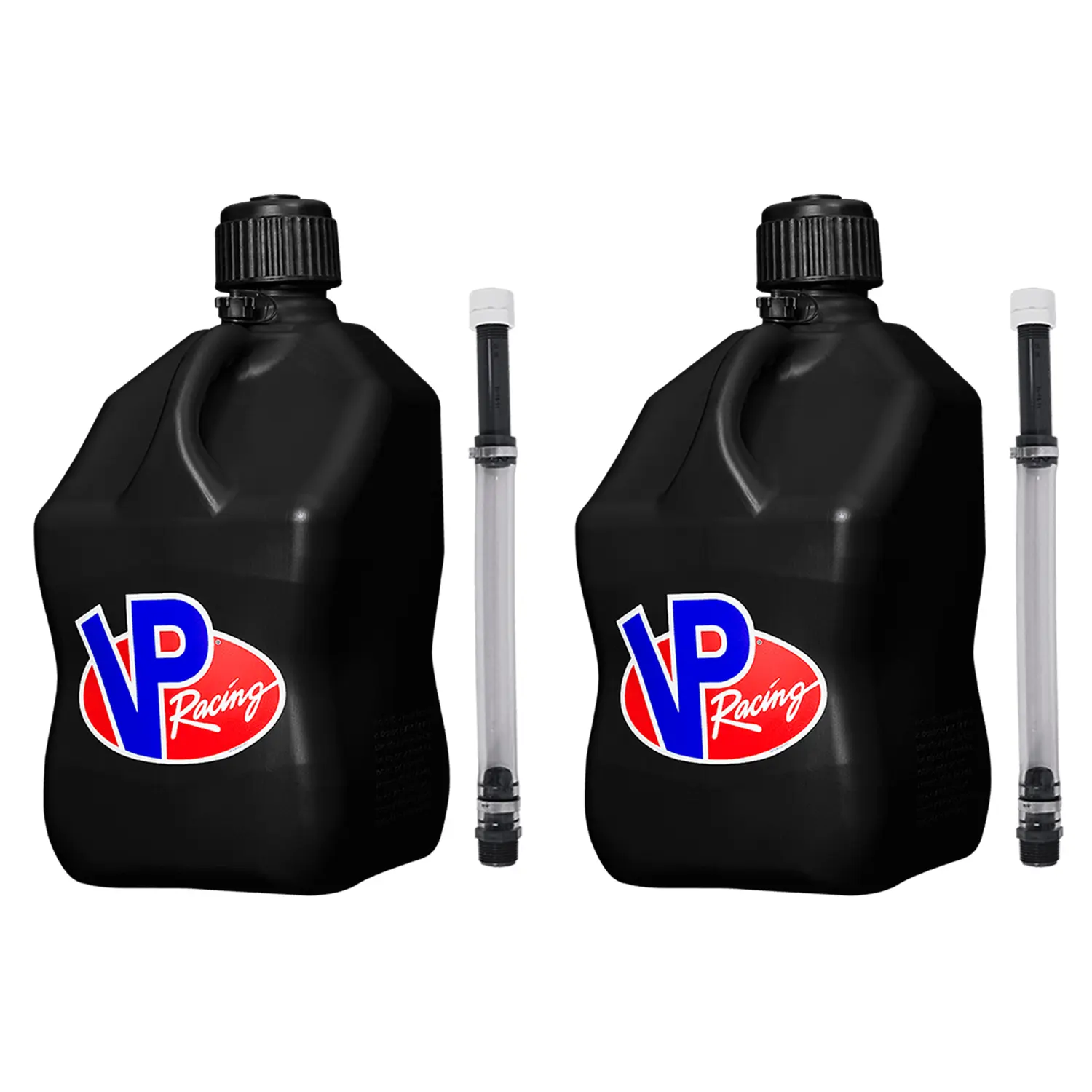 2 PACK 5.5 Gallon Plastic Utility Jug – Heavy-Duty, Leak-Proof with Quick-Flow Spout for Automotive & Motorsport Use