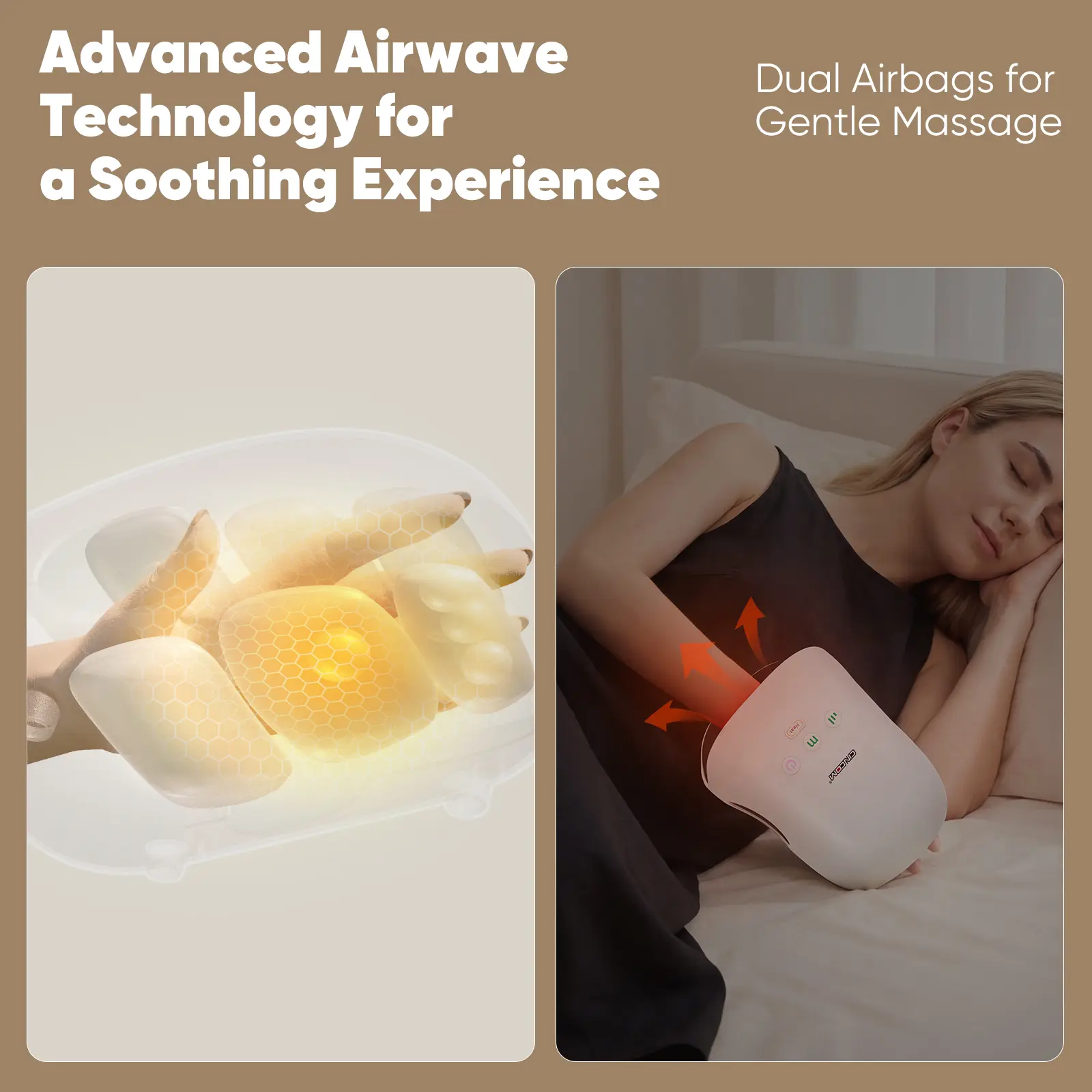 Cordless Hand Massager – Air Compression, Heat Therapy & Custom Modes for Daily Relaxation & Comfort