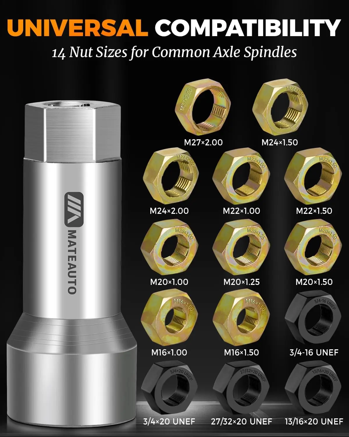 16PC Spindle Thread Chaser Kit