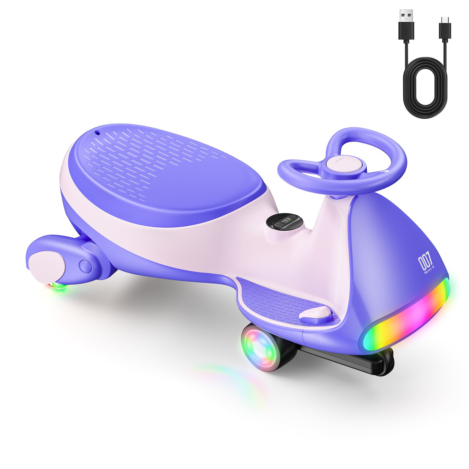 N7 Ultra 12V Electric Wiggle Car with Pedal