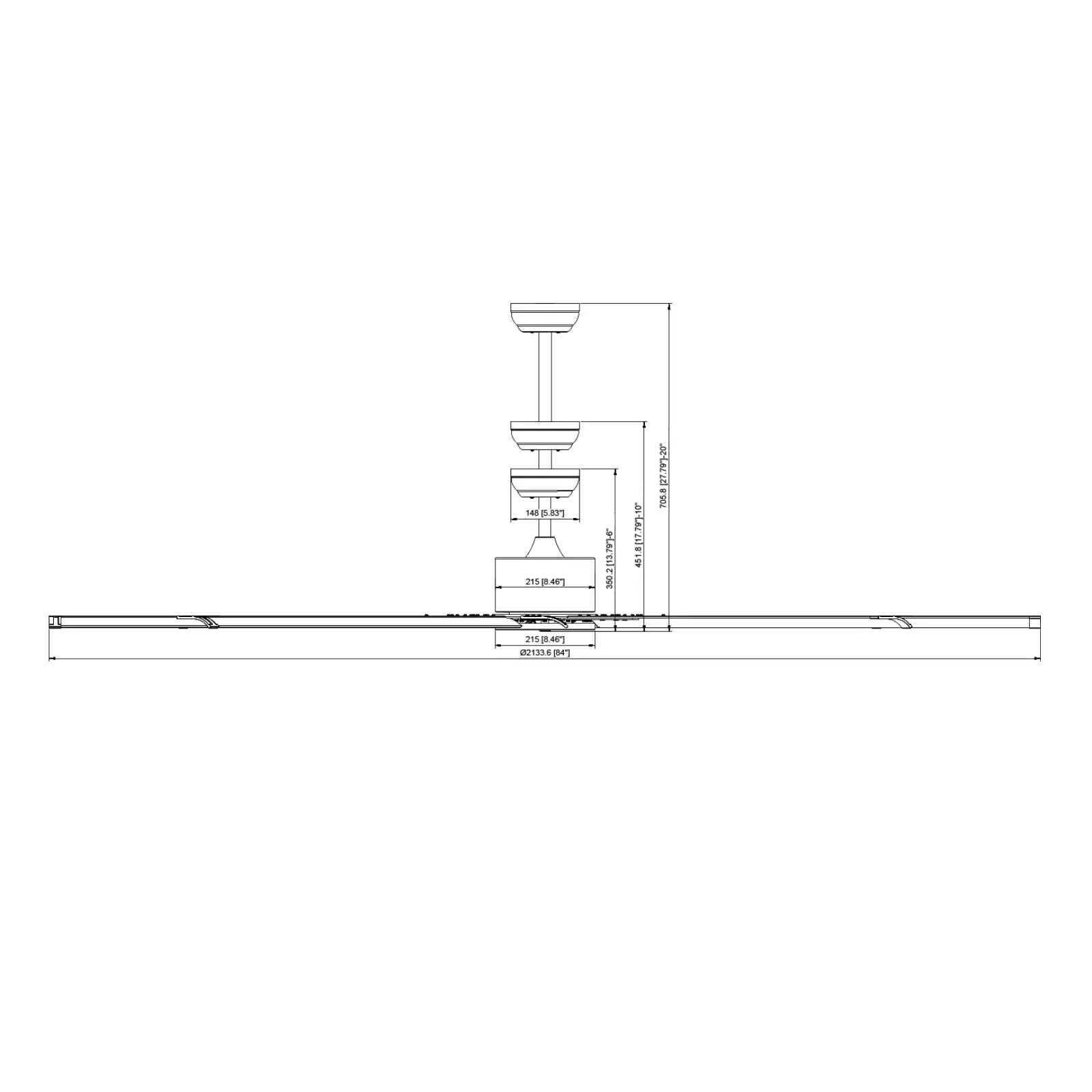 Low Profile Flush Mount Ceiling Fan