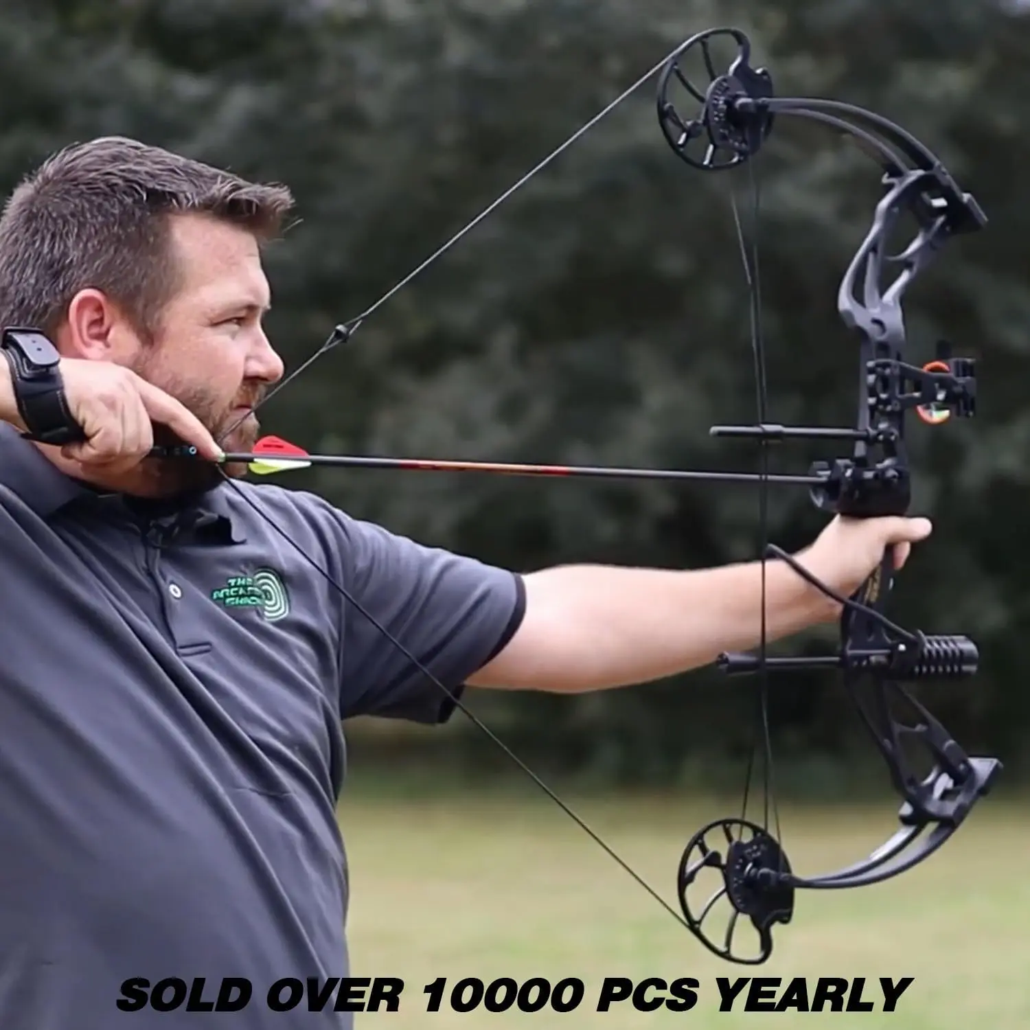X8 Compound Bow Package for Adults and Teens,18”-31” Draw Length,0-70 Lbs Draw Weight,up to IBO 310 fps,No Bow Press Needed,Limbs Made in USA(RH Only)