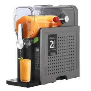 Home Slushie Machine with LED Display and 6 Preset Programs, No Ice Needed, Large 70 Ounce Capacity for Margaritas, Frappés, and Frozen Drinks