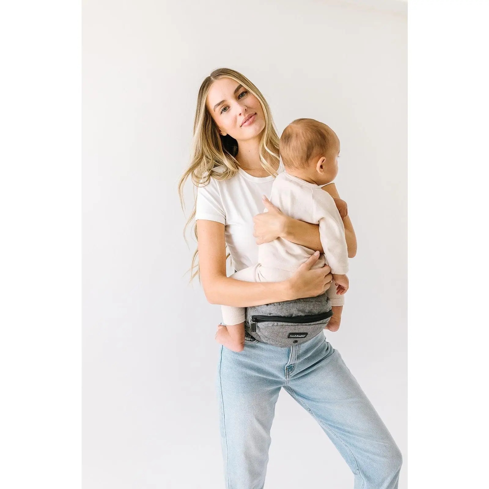 Ergonomic Hip Seat Carrier for Babies and Toddlers 0-3yrs, Safety Approved, Structured Support, Convenient Pockets, Feeding Aid, Durable YKK Zippers, Foam-Free Build