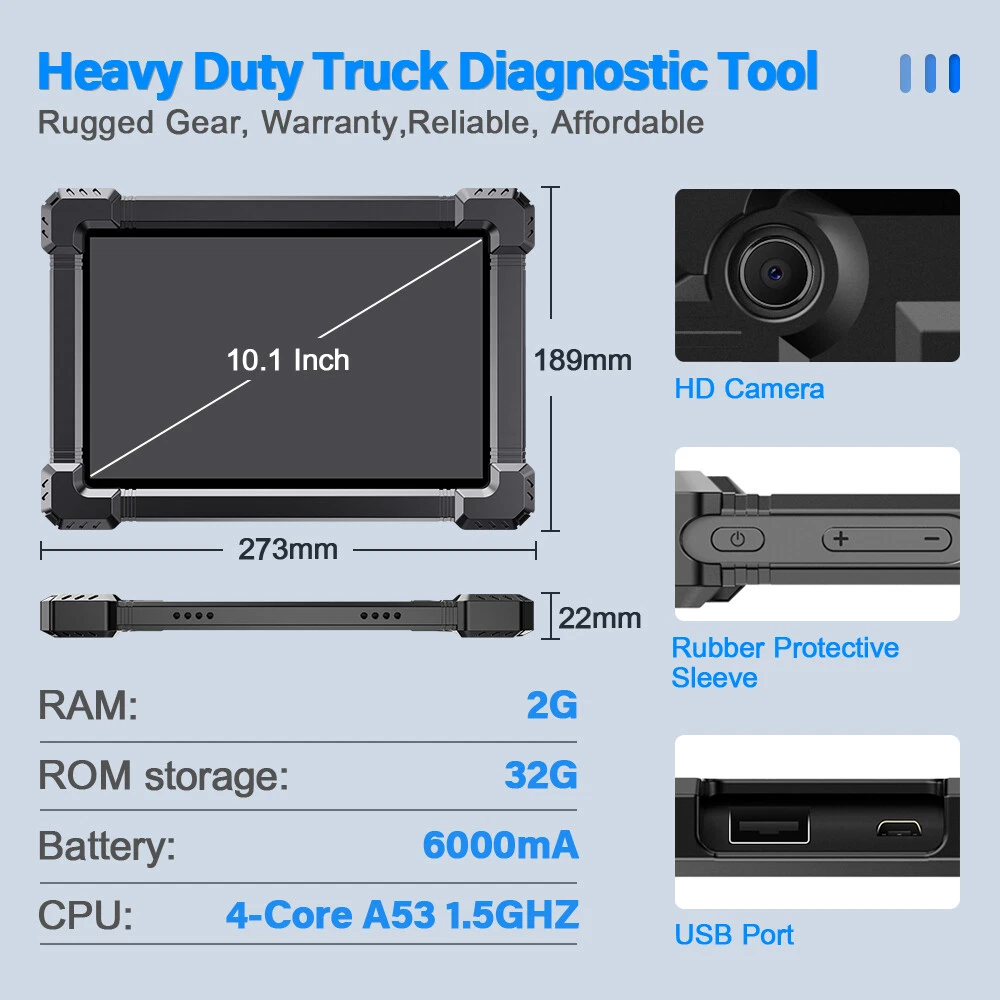 X7 Diesel Heavy Duty Truck Scanner