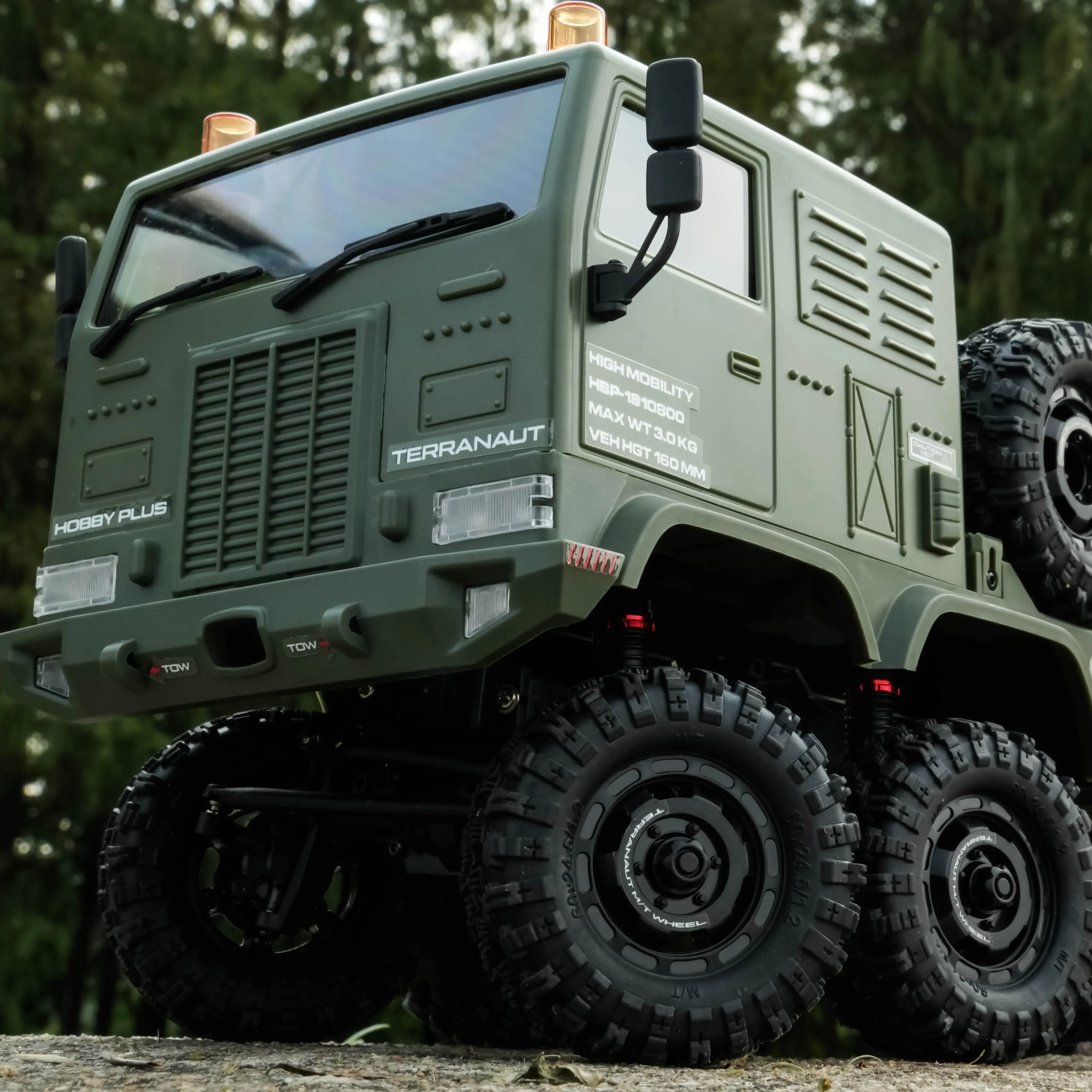 1/18 CR18P Terranaut 8x8 RC Crawler RTR