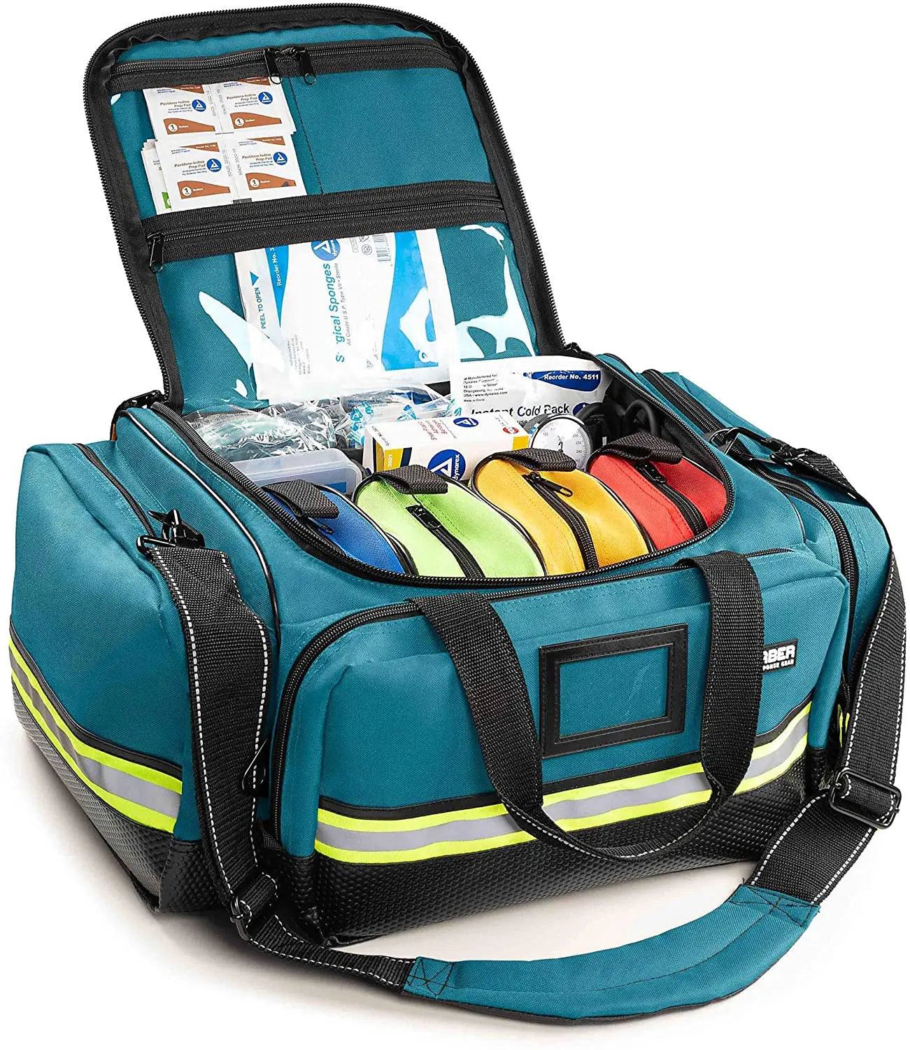 Premium First Responder Trauma Kit W/Bleeding Control - Fully Stocked