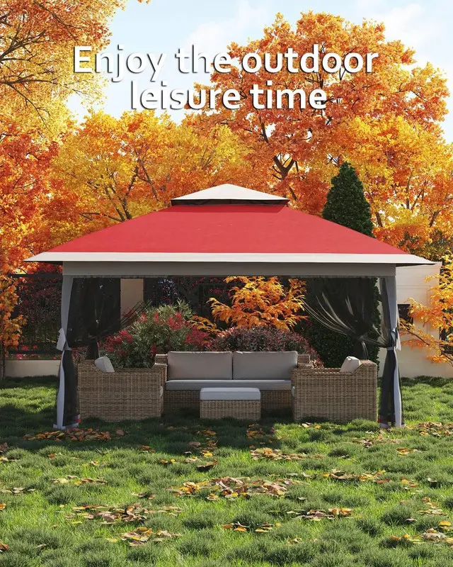 Pop Up Gazebo Tent 13x13