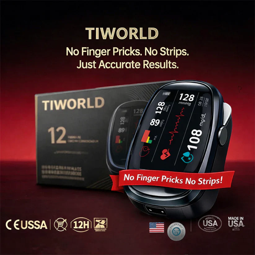 Final 3 Hours - Limited Stock Left Non-Invasive Smart Blood Sugar Tracking Device 99.9% Accuracy