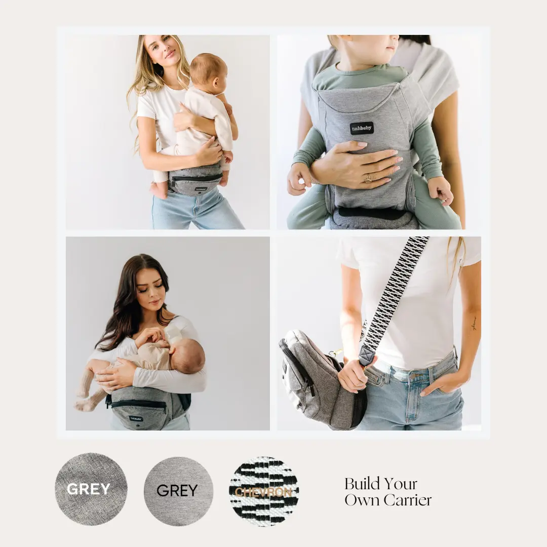 Ergonomic Hip Seat Carrier for Babies and Toddlers 0-3yrs, Safety Approved, Structured Support, Convenient Pockets, Feeding Aid, Durable YKK Zippers, Foam-Free Build