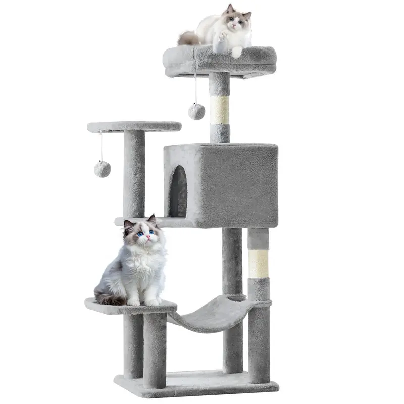 Cat Climbing Shelf, Post Cascading Cat Climbing Shelf