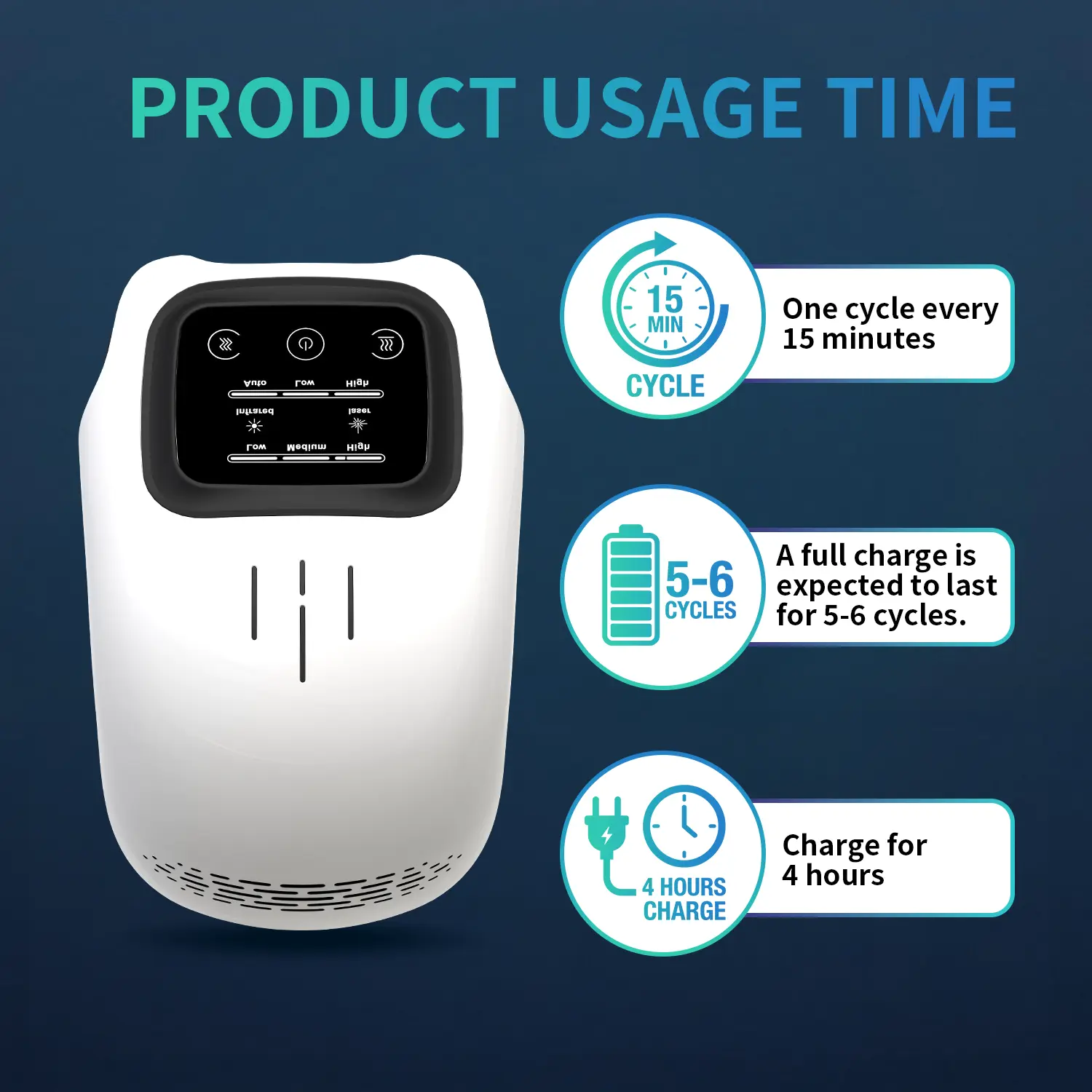 1 Piece Portable Comfort Electric Knee Massager Rechargeable Knee Massage Machine, Personal Care Appliances Gifts