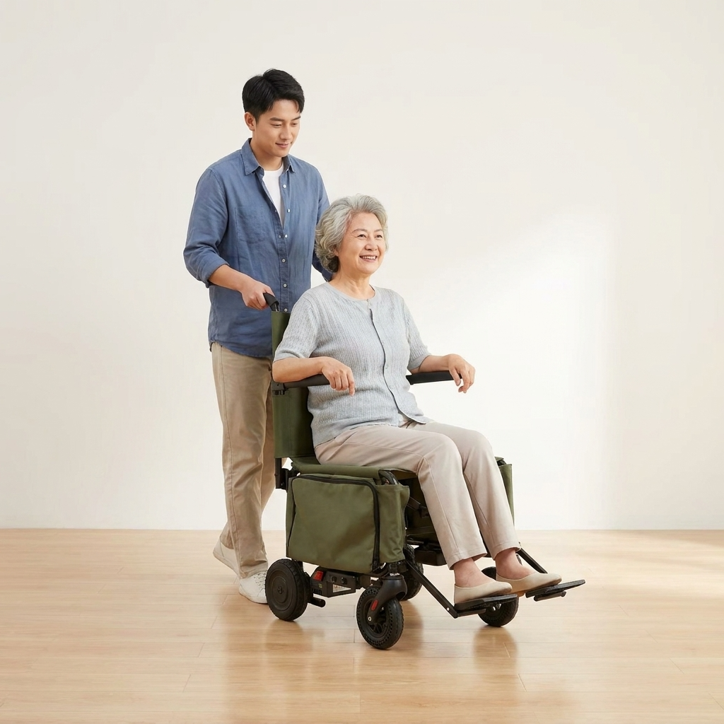 Air 8kg Motorised Electric Travel Wheelchair