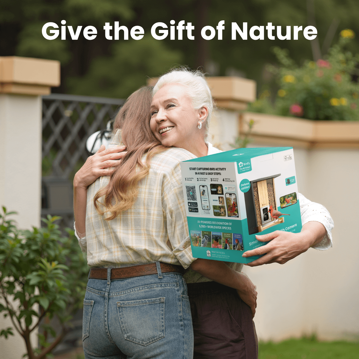 Feeder Bamboo - Smart Bird Feeder with Eco-friendly Material