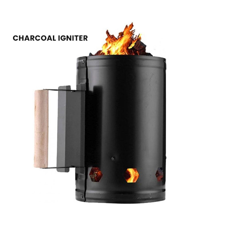 Square Maroon Tandoor Oven – Portable High-Heat Cooking Stove