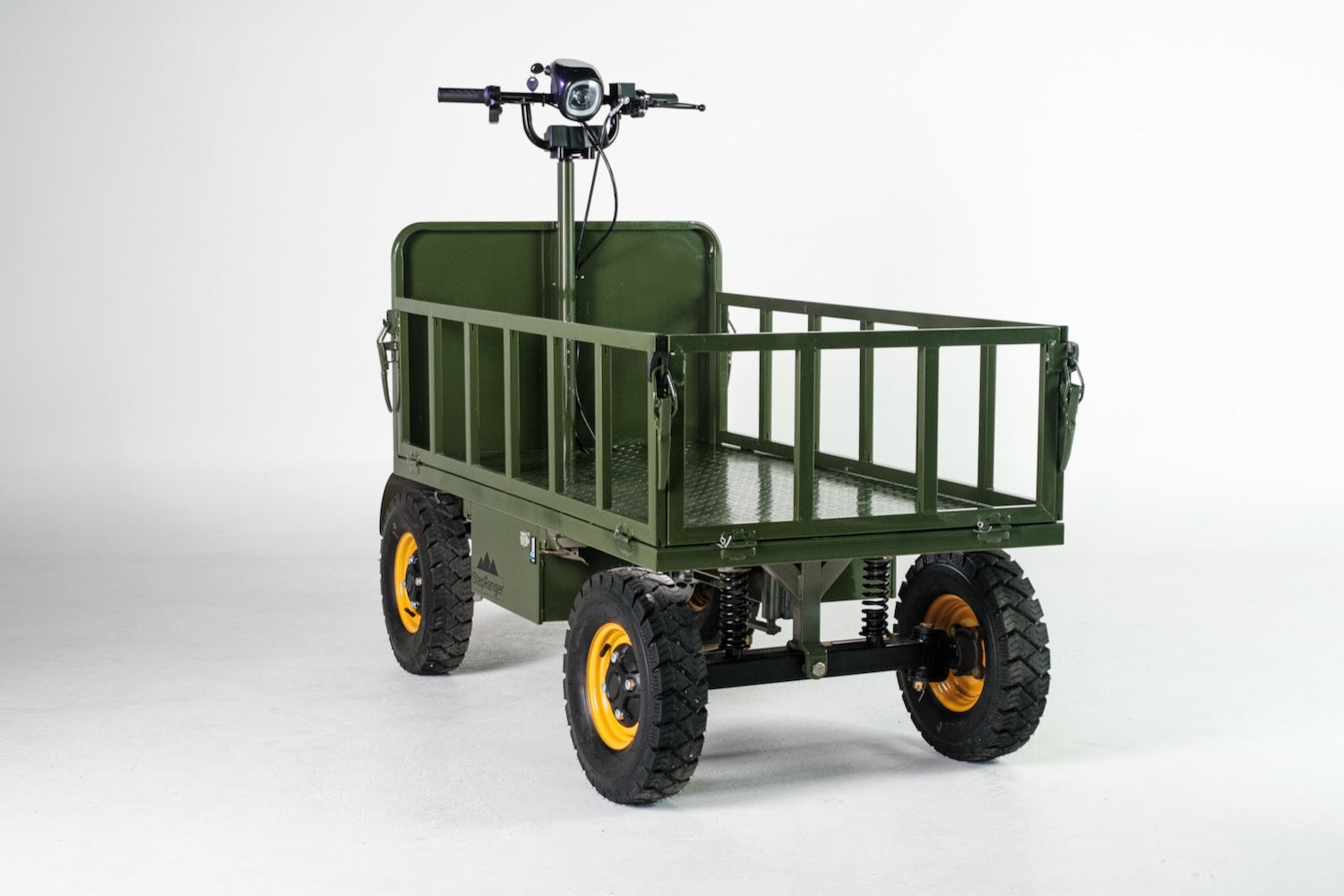 Dual battery Electric trolley, farms, flower gardens, street vendors