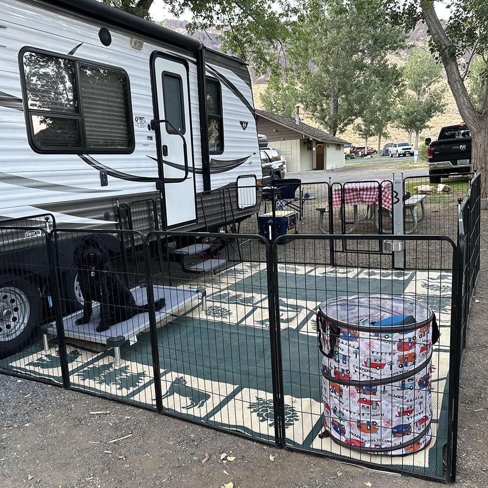 Dog Playpen – Quick Setup for RV Camping