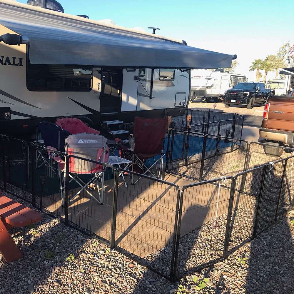 Dog Playpen – Quick Setup for RV Camping