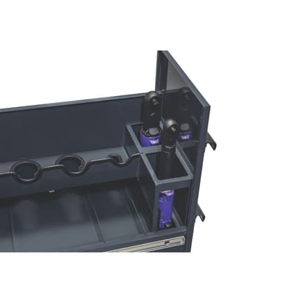 50" X 24" MSC5X X-SERIES POWER TOOL CART (OUTLAW BLACK/BLACK)