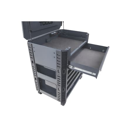 50" X 24" MSC5X X-SERIES POWER TOOL CART (OUTLAW BLACK/BLACK)